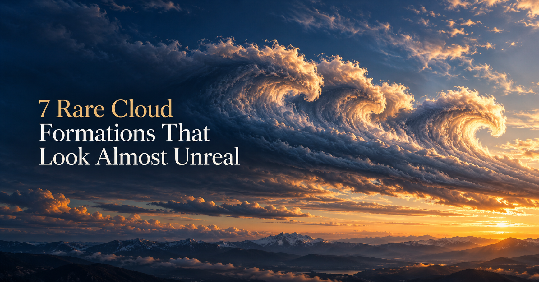 7 Rare Cloud Formations That Look Almost Unreal