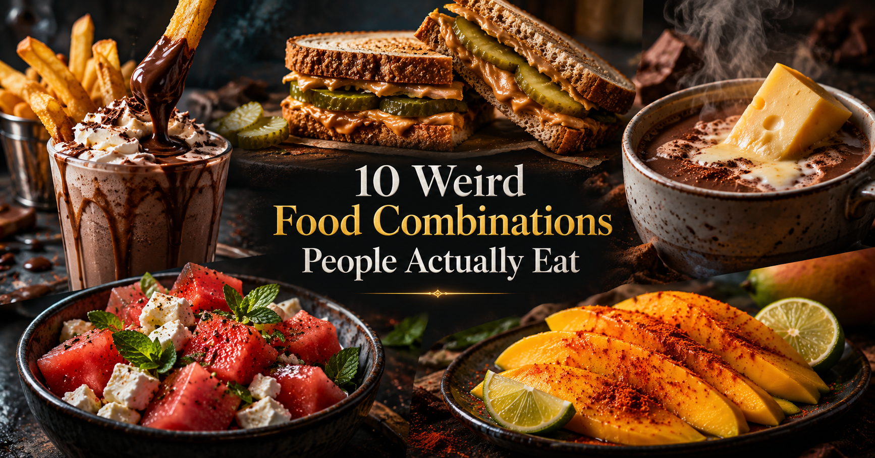 10 Weird Food Combinations People Actually Eat