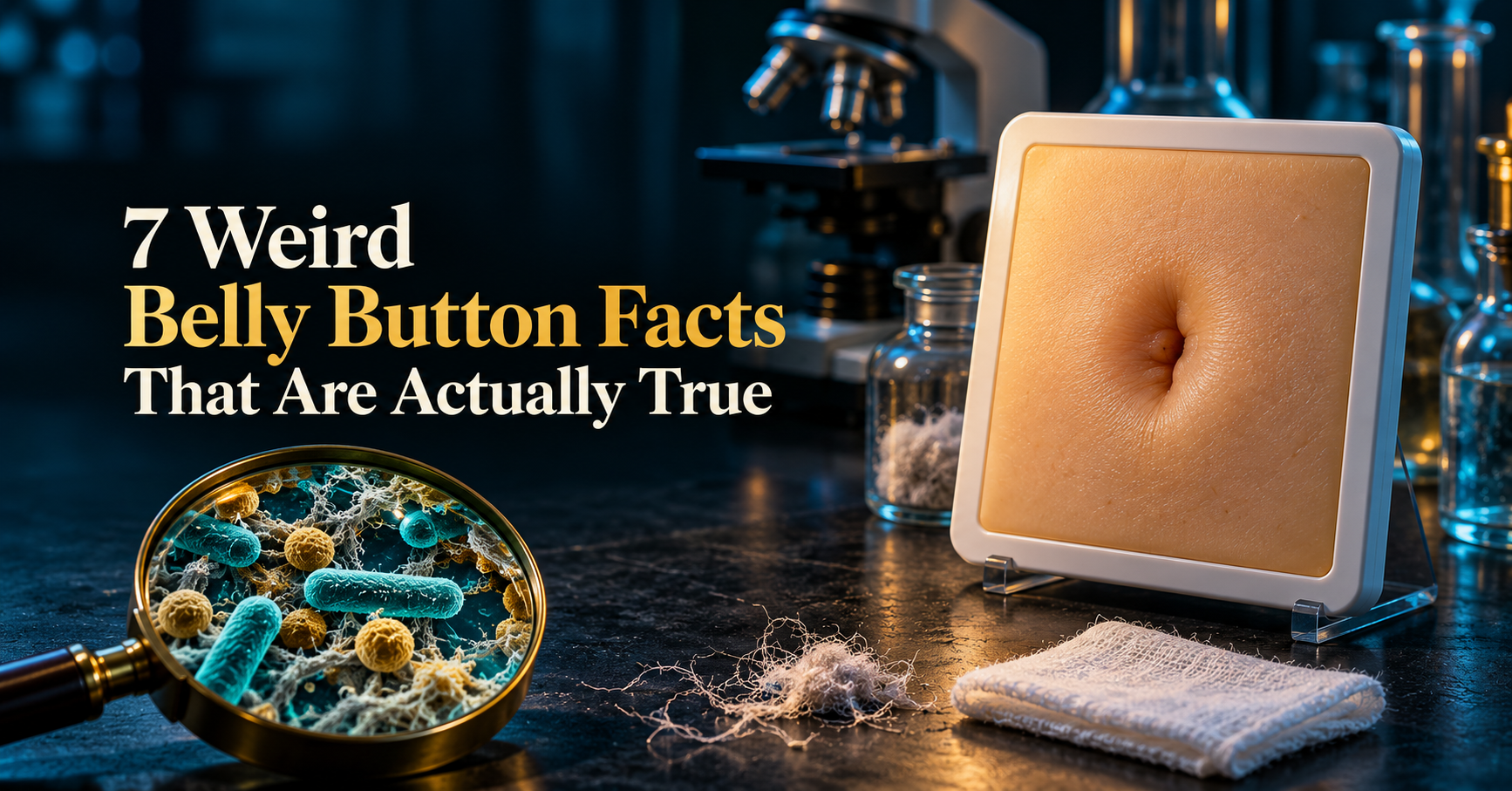 7 Weird Belly Button Facts That Are Actually True
