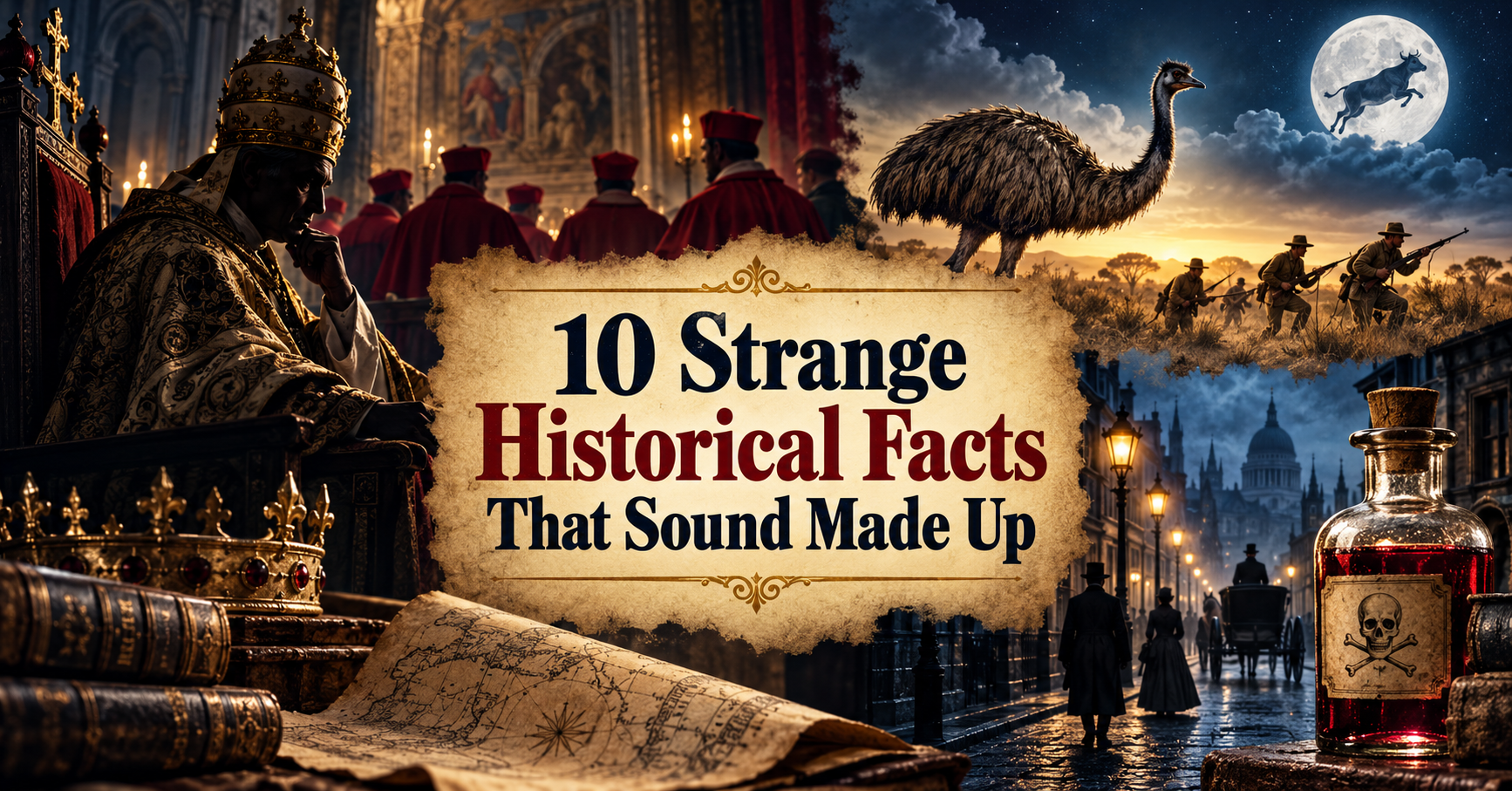 10 Strange Historical Facts That Sound Made Up
