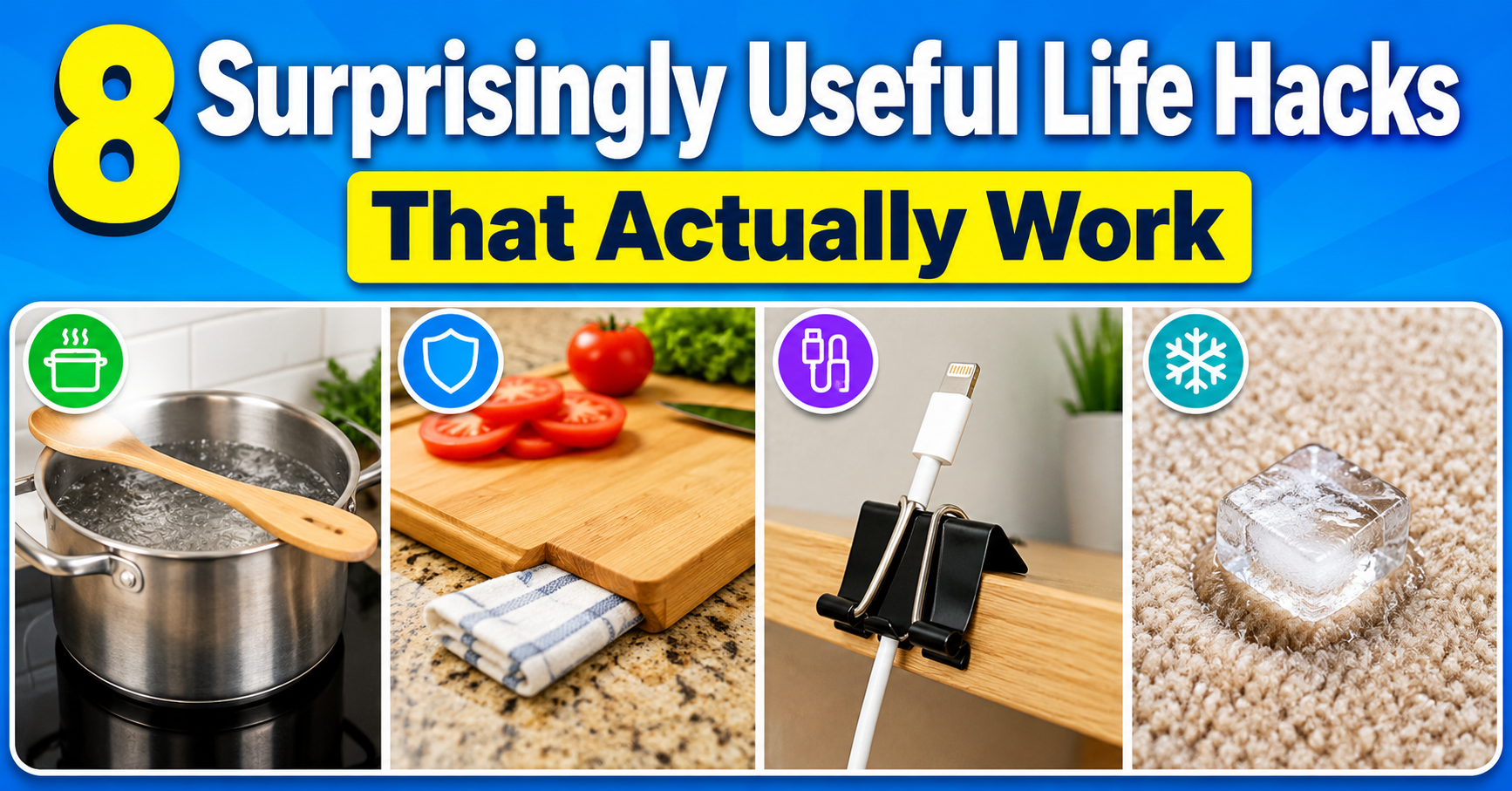 8 Surprisingly Useful Life Hacks That Actually Work
