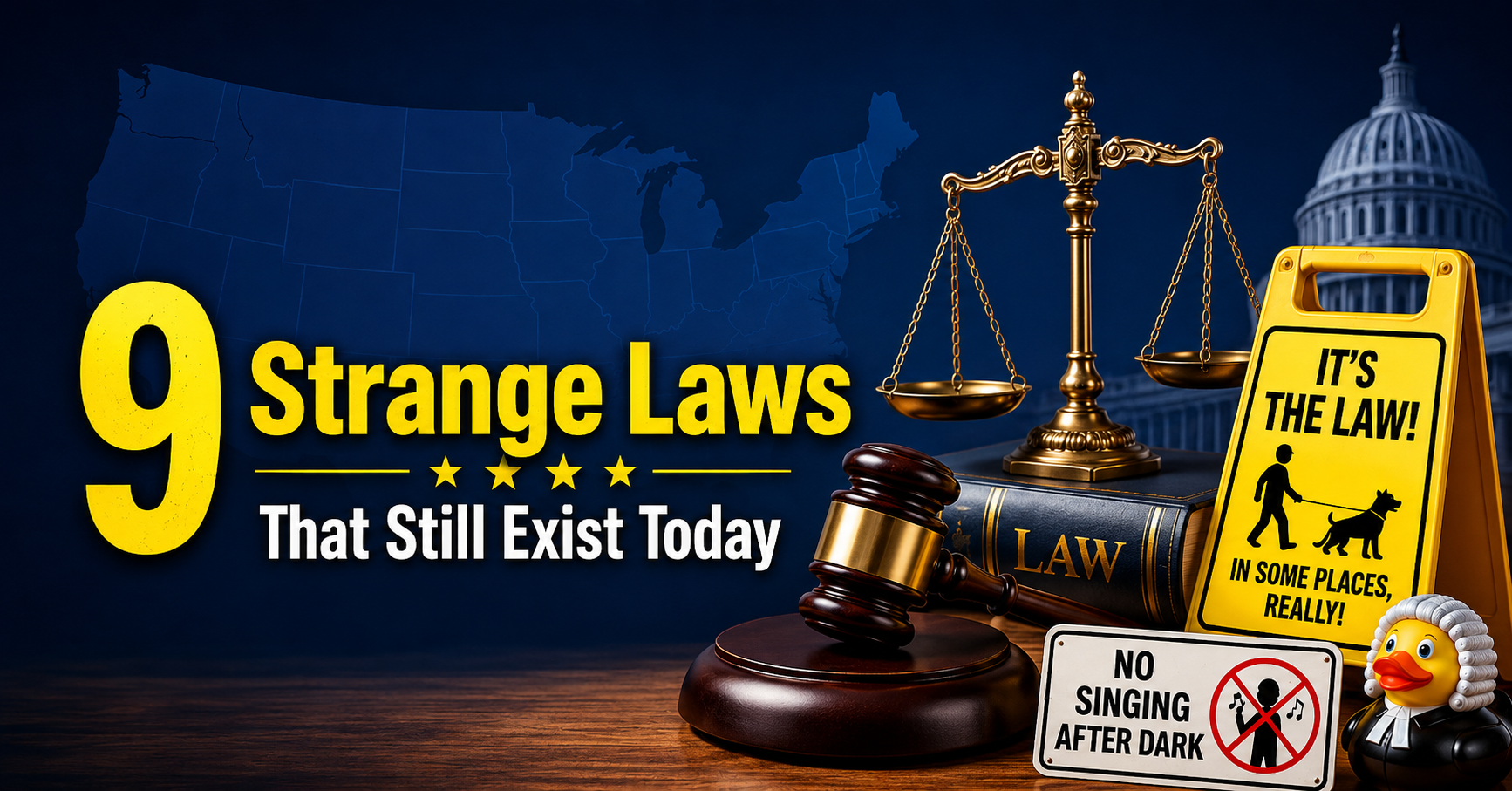 9 Strange Laws That Still Exist Today in America