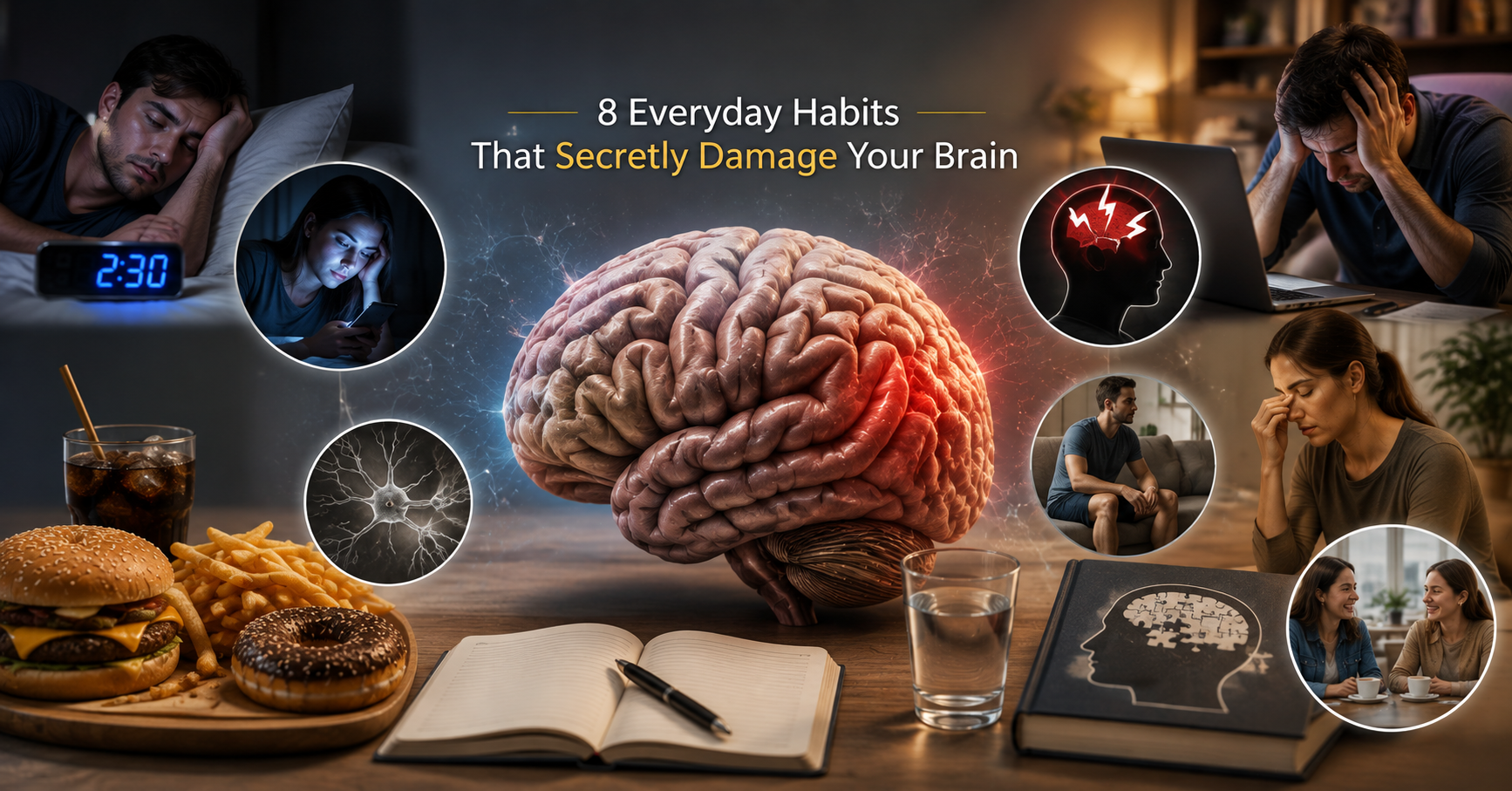 8 Everyday Habits That Secretly Damage Your Brain